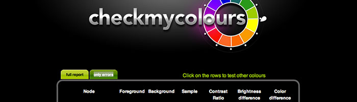 CheckMyColours